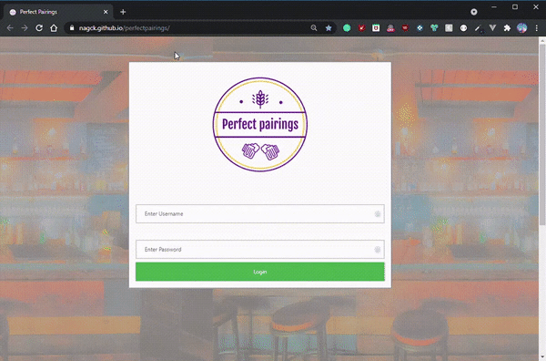 PerfectPairings